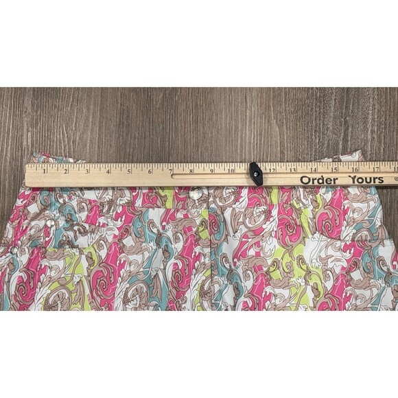 Daily Sports Multicolor Paisley Print Skort Women’s Size 10 Golf Tennis Active - Picture 3 of 10